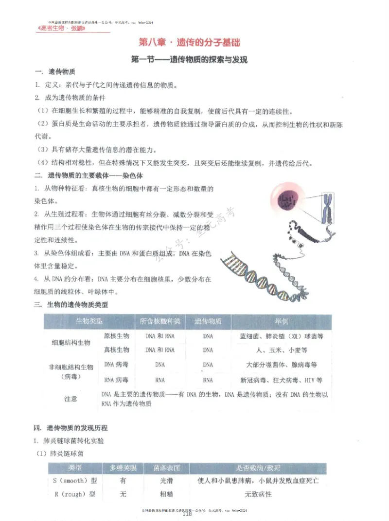 2024张鹏生物一轮复习讲义上_2024-2025高三（6-6月题库）_2024年09月试卷_张鹏