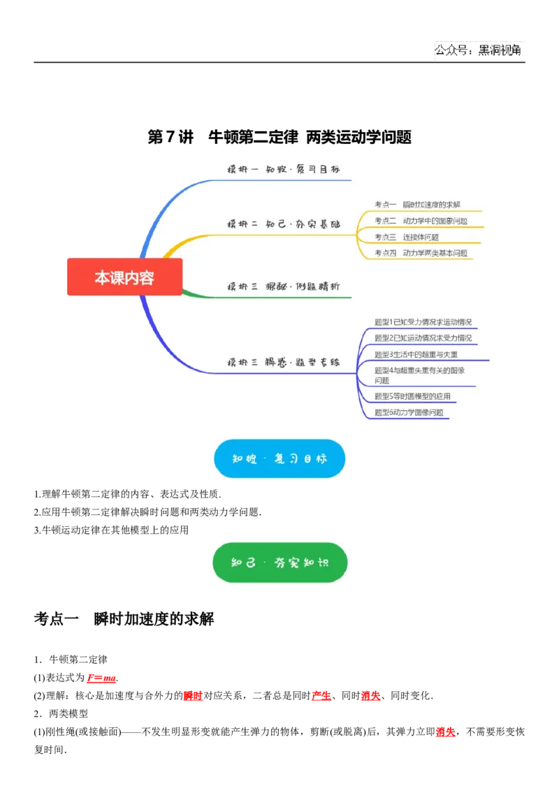 2025届高三物理一轮复习考点精练讲义_2024-2025高三（6-6月题库）_2024年08月试卷_08122025届高三物理一轮复习考点精练讲义