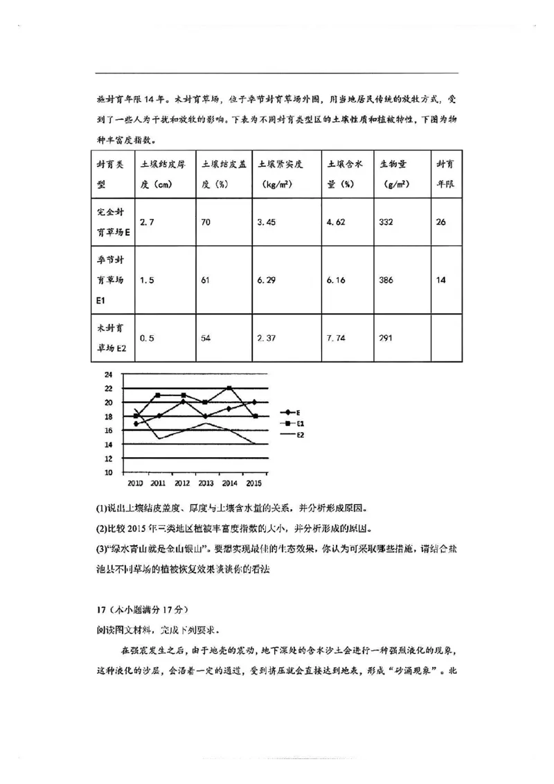 2025届八省适应性联考模拟演练考试-地理试题+答案_2024-2025高三（6-6月题库）_2024年10月试卷_10122025届八省适应性联考模拟演练考试_完结2025届八省适应性联考模拟演练考试