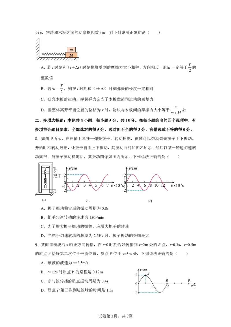 仁寿县2023级高二上学期半期联考物理_2024-2025高二（7-7月题库）_2024年12月试卷_1219四川省眉山市仁寿县2024-2025学年高二上学期11月期中联考试题