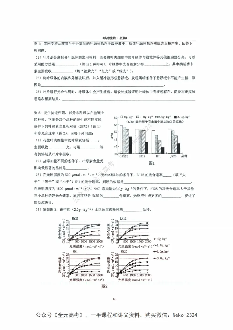 2024张鹏二轮复习讲义_2024-2025高三（6-6月题库）_2024年09月试卷_张鹏