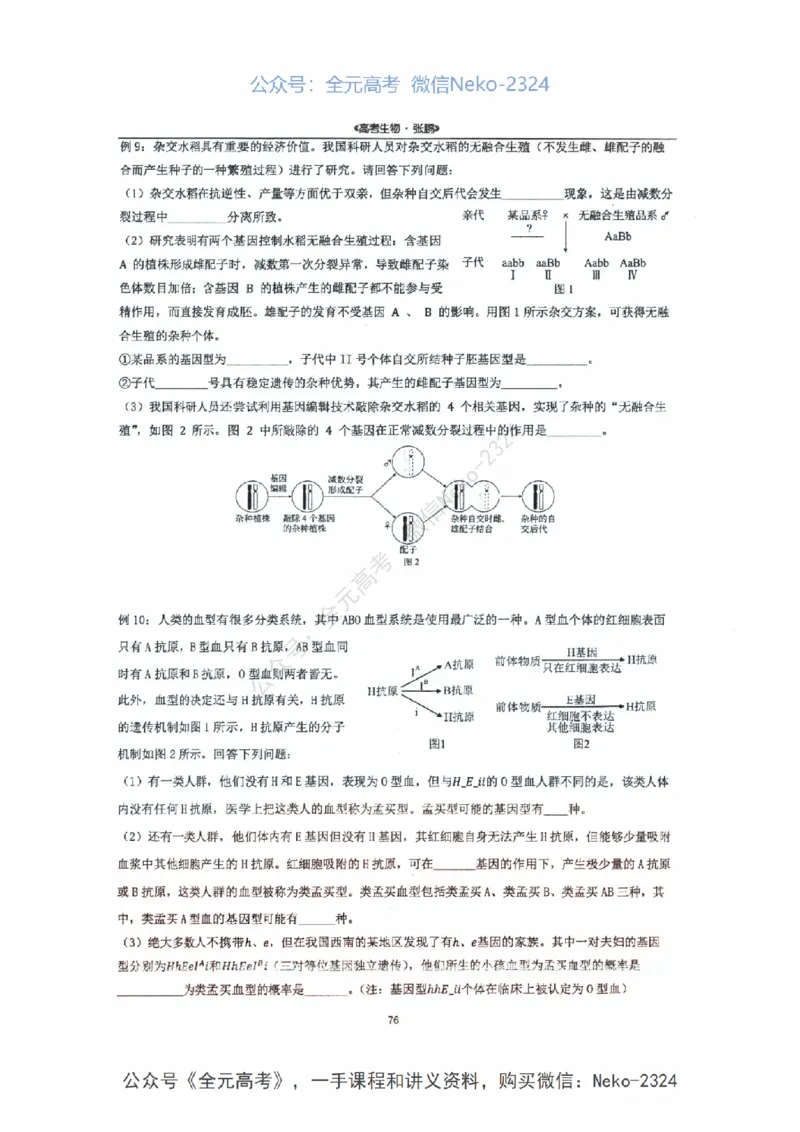 2024张鹏二轮复习讲义_2024-2025高三（6-6月题库）_2024年09月试卷_张鹏