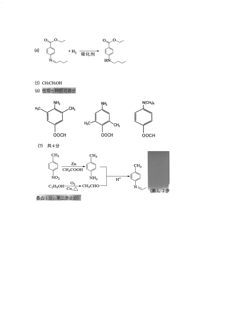 化学答案_2024-2025高二（7-7月题库）_2024年07月试卷_0724天津市红桥区2023-2024学年高二下学期7月期末考试_天津市红桥区2023-2024学年高二下学期7月期末考试化学Word版含答案