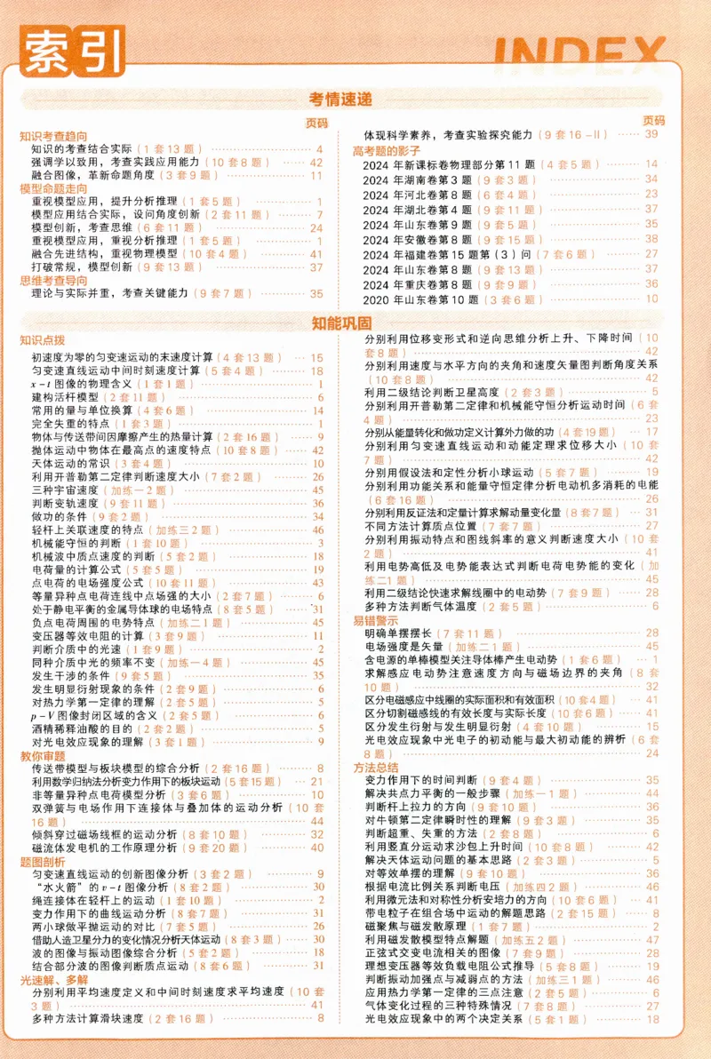 2025《金考卷&middot;特快专递&middot;第4期》物理-答案_2024-2025高三（6-6月题库）_2025年01月试卷_01012025《金考卷&middot;特快专递&middot;第4期》_物理