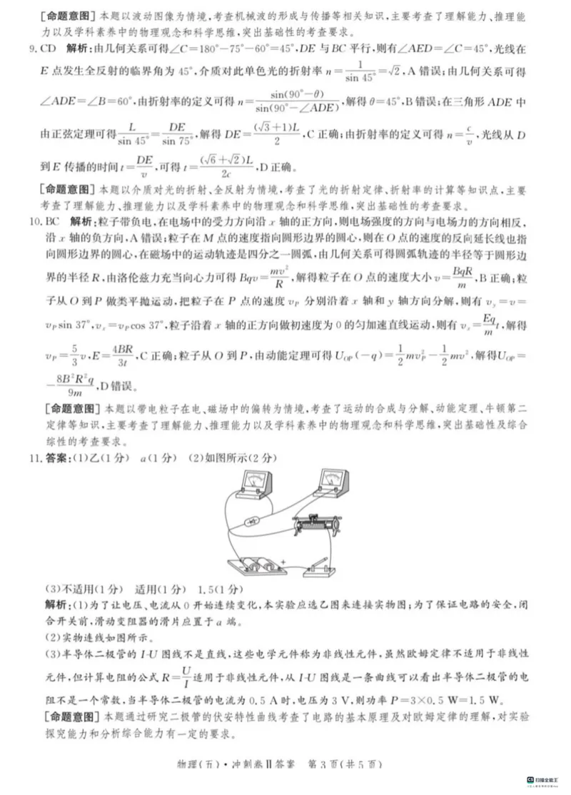 河北省2024届高三下学期省级联测考试（3月）物理(1)_2024年3月_013月合集_2024届河北省高三下学期省级联测考试（3月）