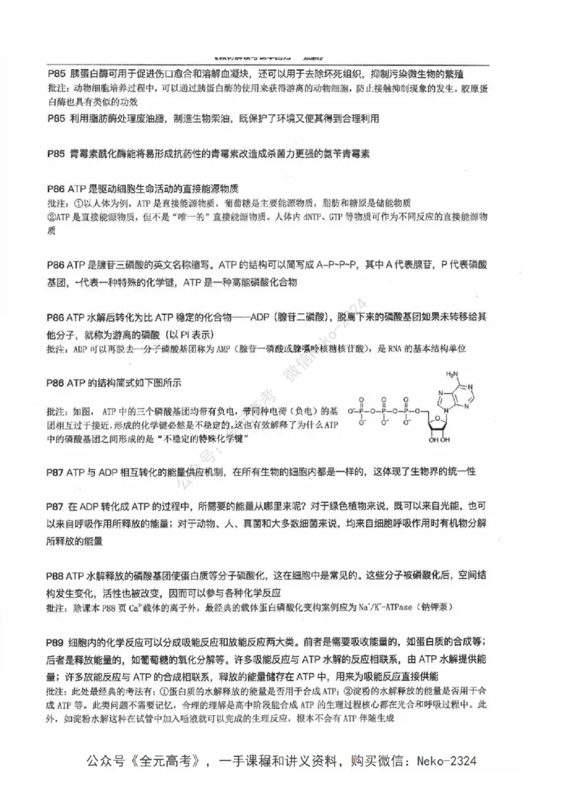 2024张鹏二轮教材解读课本回归_2024-2025高三（6-6月题库）_2024年09月试卷_张鹏