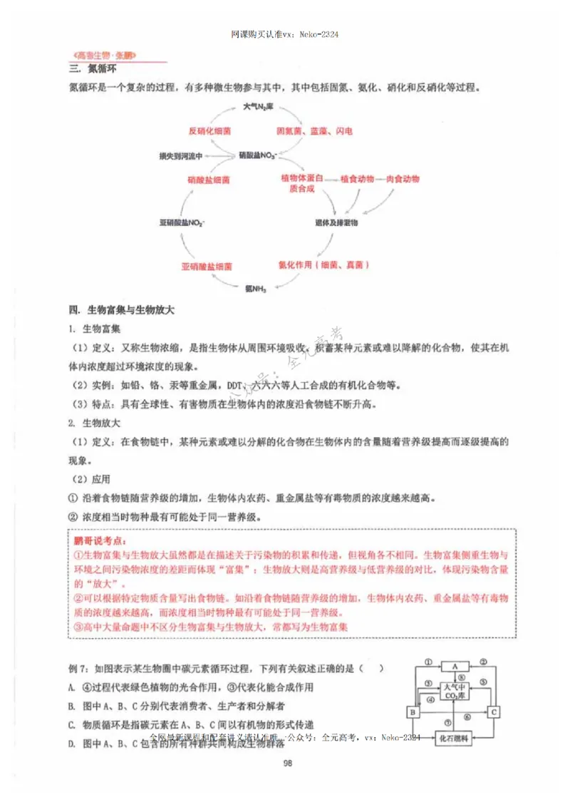 2024张鹏生物一轮复习讲义下_2024-2025高三（6-6月题库）_2024年09月试卷_张鹏