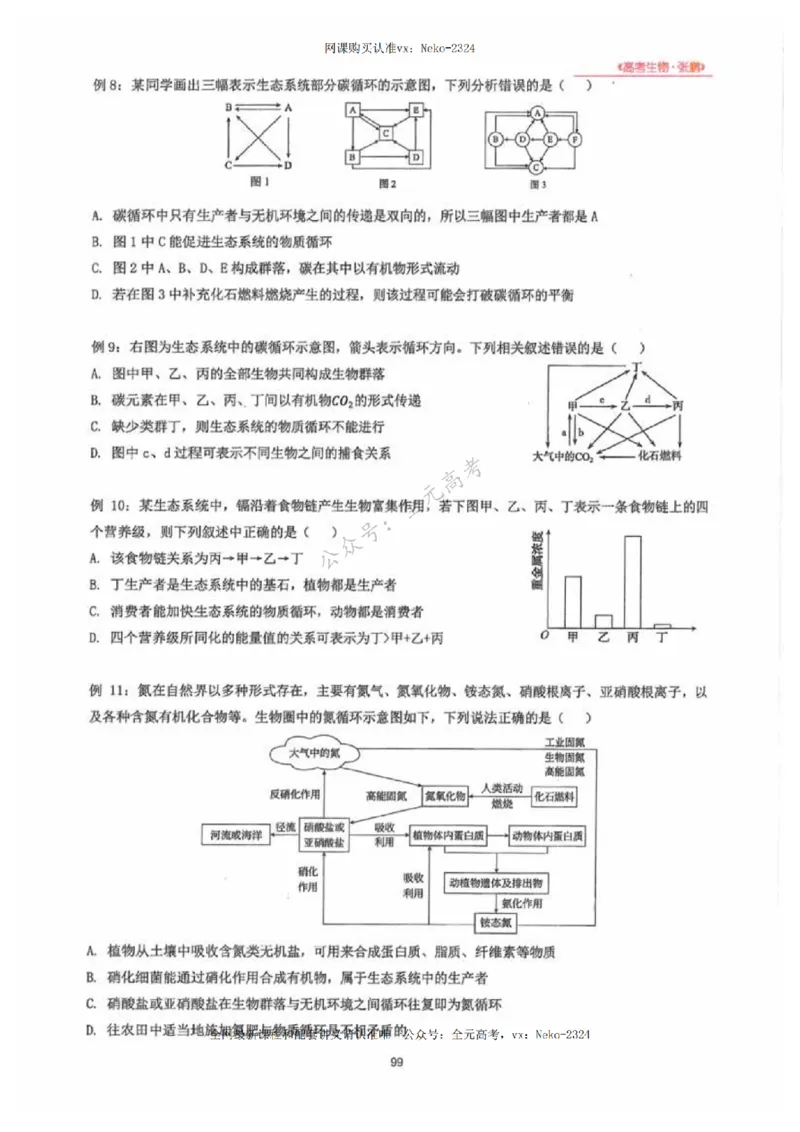 2024张鹏生物一轮复习讲义下_2024-2025高三（6-6月题库）_2024年09月试卷_张鹏