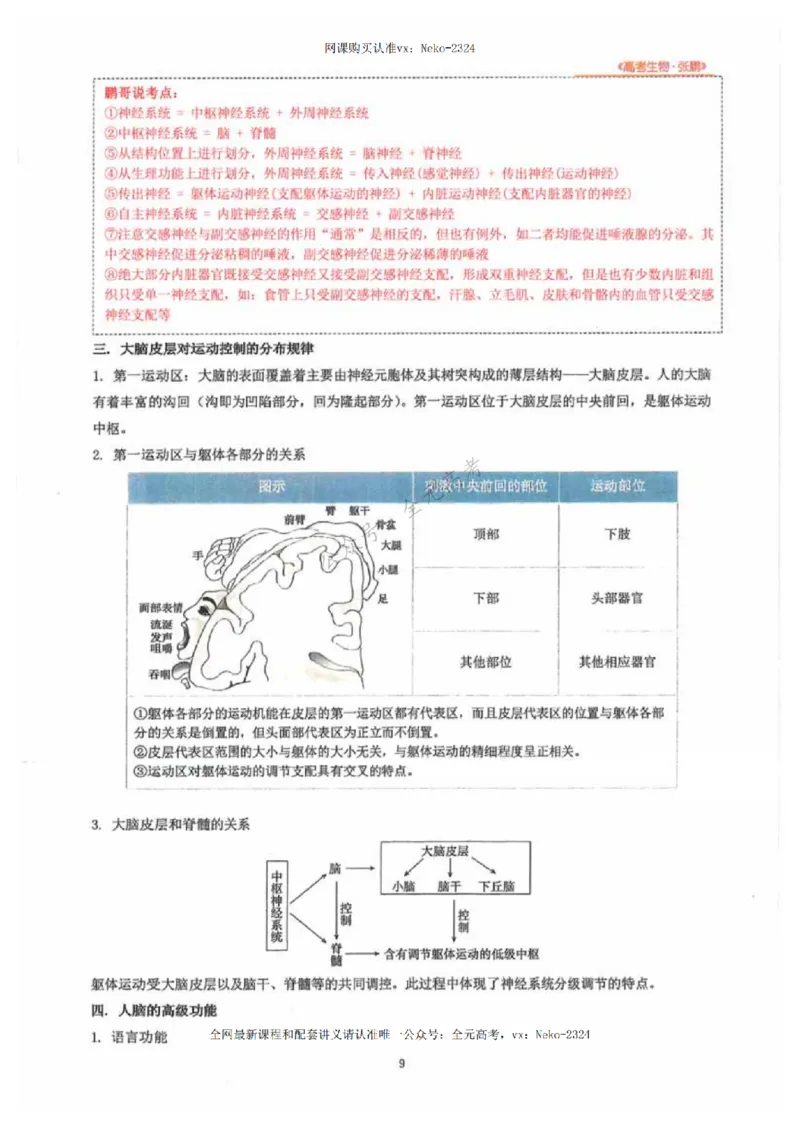 2024张鹏生物一轮复习讲义下_2024-2025高三（6-6月题库）_2024年09月试卷_张鹏