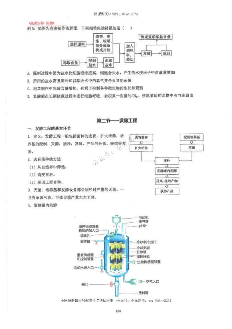 2024张鹏生物一轮复习讲义下_2024-2025高三（6-6月题库）_2024年09月试卷_张鹏
