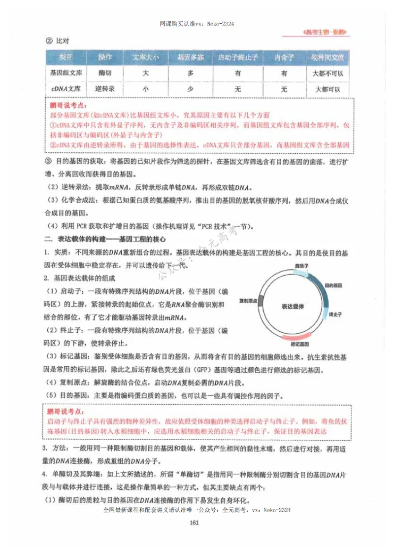 2024张鹏生物一轮复习讲义下_2024-2025高三（6-6月题库）_2024年09月试卷_张鹏