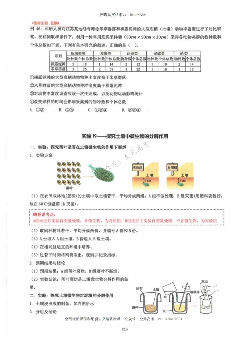 2024张鹏生物一轮复习讲义下_2024-2025高三（6-6月题库）_2024年09月试卷_张鹏
