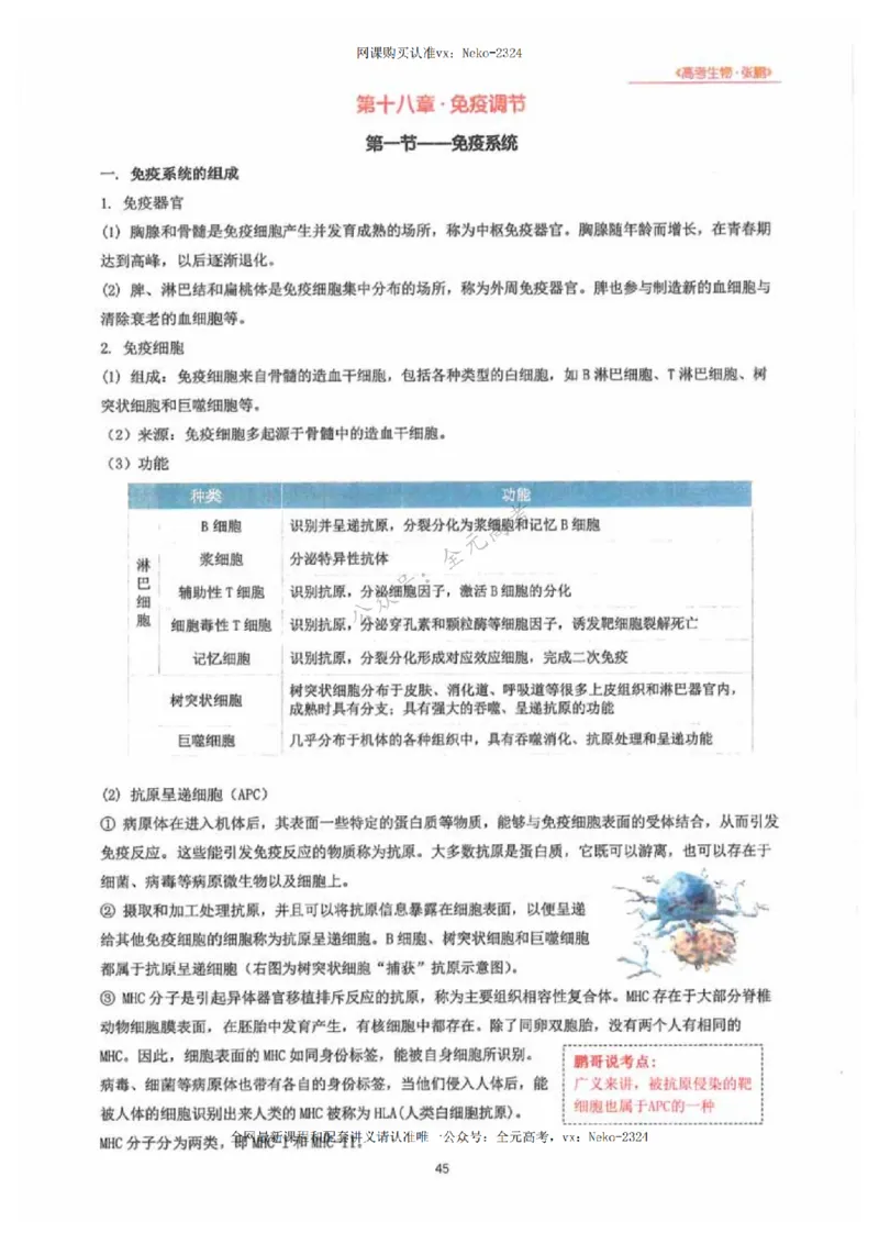 2024张鹏生物一轮复习讲义下_2024-2025高三（6-6月题库）_2024年09月试卷_张鹏