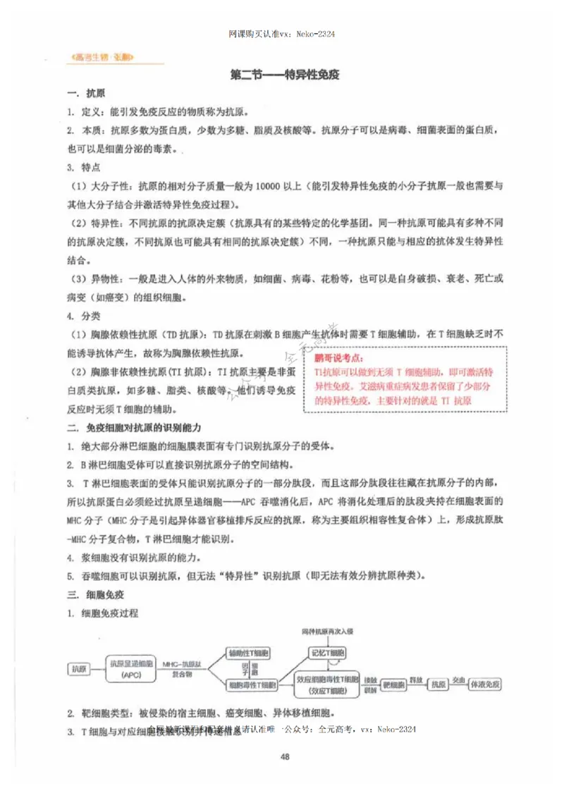 2024张鹏生物一轮复习讲义下_2024-2025高三（6-6月题库）_2024年09月试卷_张鹏