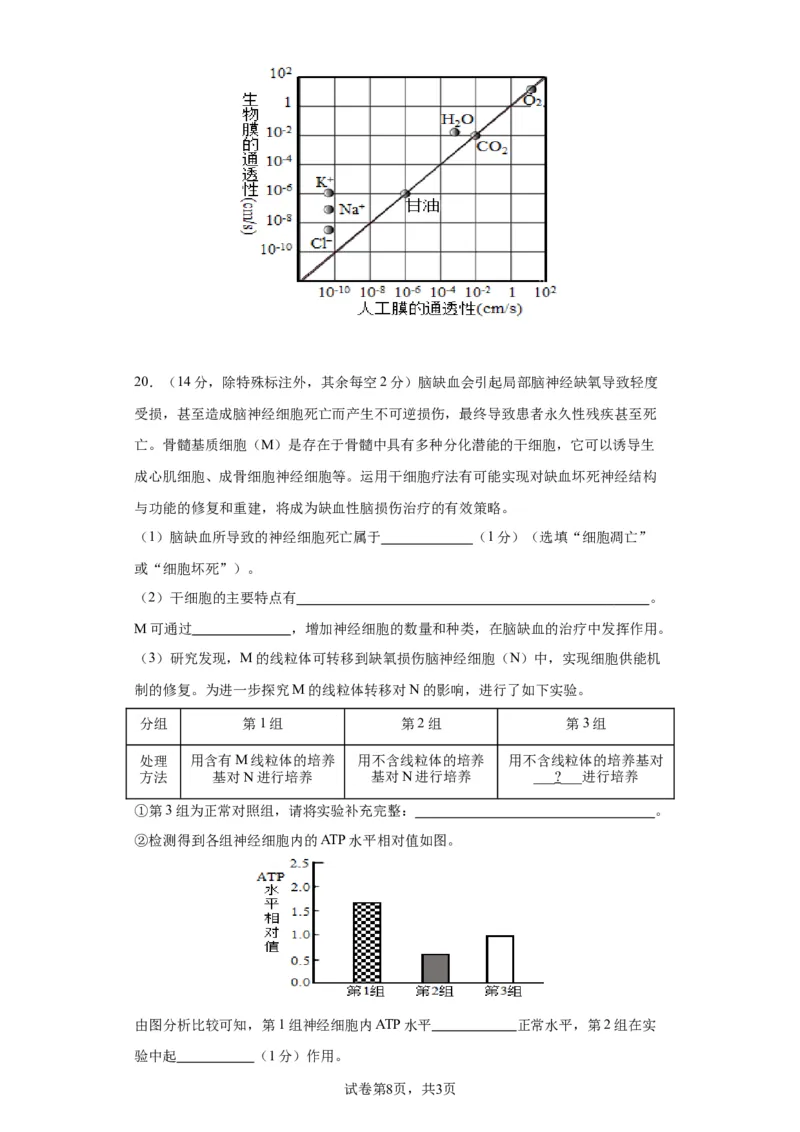 2023-2024学年度上学期高三生物期中考试卷(1)_2023年11月_0211月合集_2024届福建省莆田锦江中学高三上学期期中考试_福建省莆田锦江中学2024届高三上学期期中考试生物