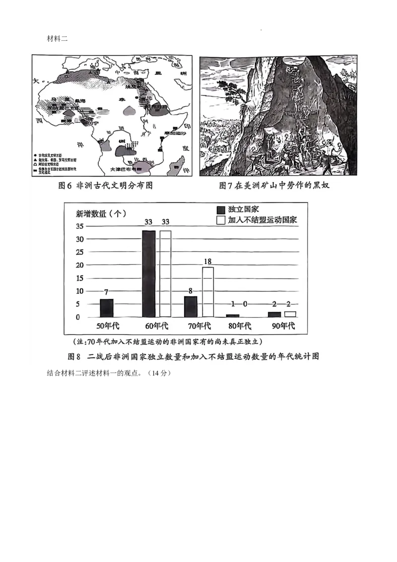 泰安一模历史试题_2024年3月_013月合集_2024届山东省泰安市高三一模_2024届山东省泰安市高三下学期一模历史试题