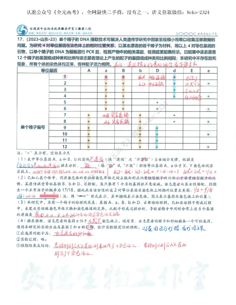 2024李林二轮笔记_2024-2025高三（6-6月题库）_2024年09月试卷_李林