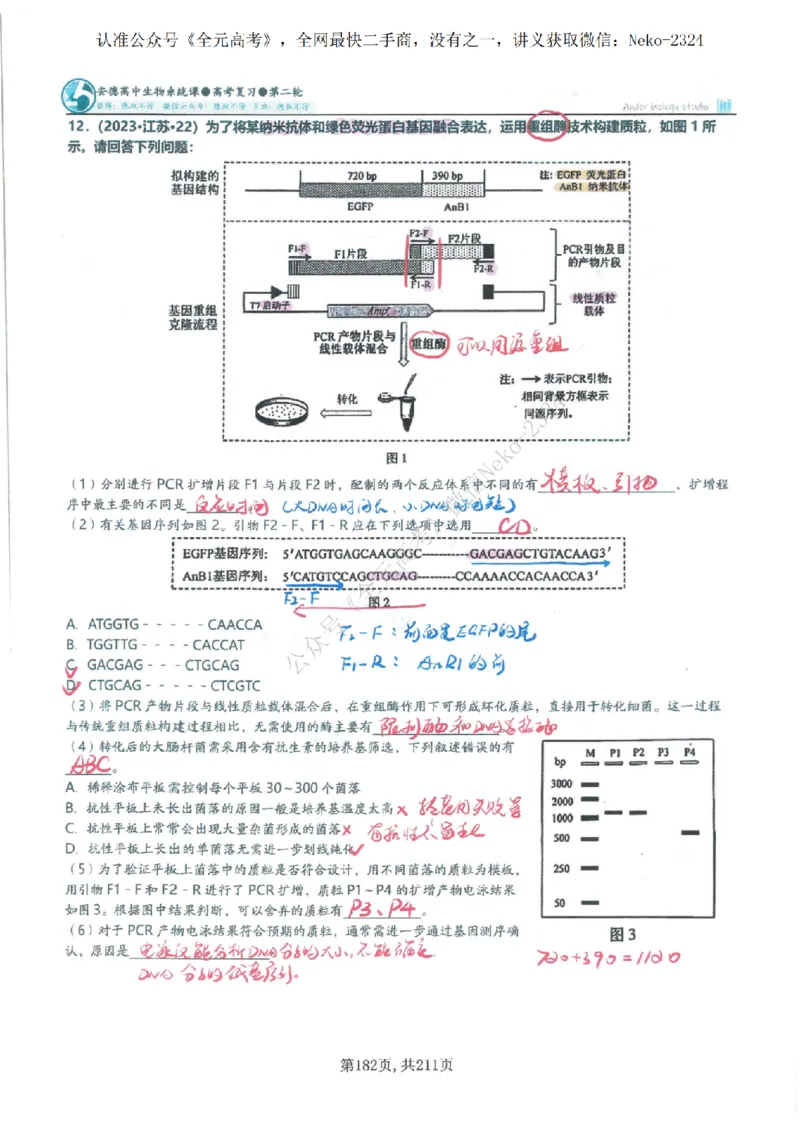 2024李林二轮笔记_2024-2025高三（6-6月题库）_2024年09月试卷_李林