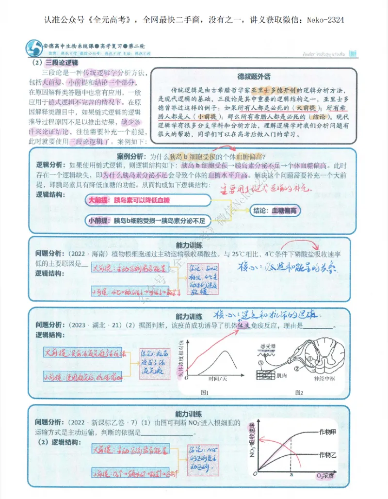 2024李林二轮笔记_2024-2025高三（6-6月题库）_2024年09月试卷_李林