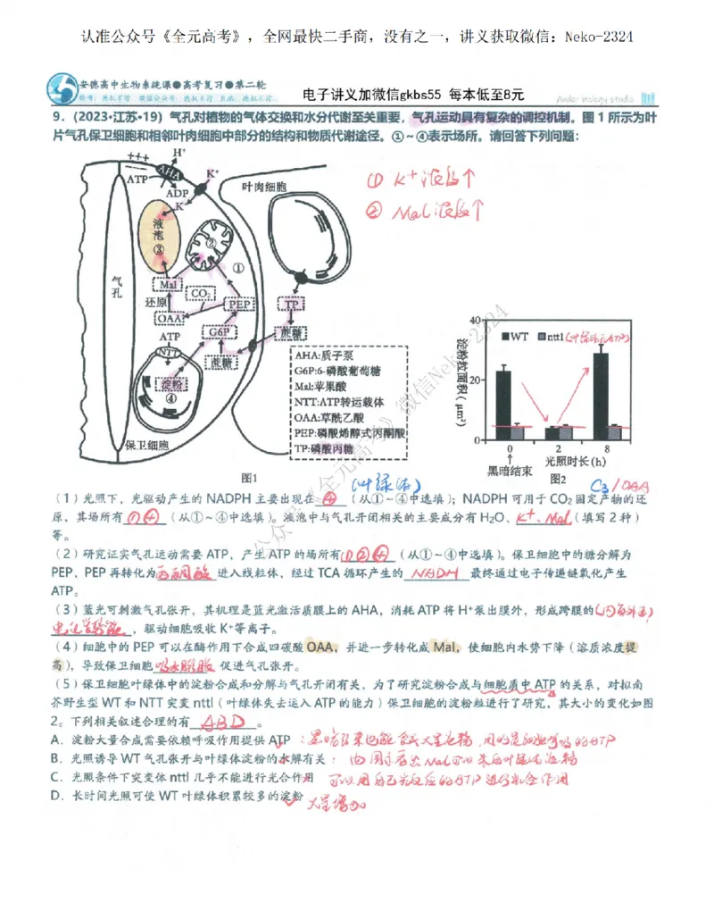 2024李林二轮笔记_2024-2025高三（6-6月题库）_2024年09月试卷_李林