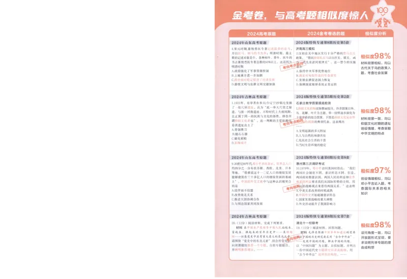 2025《金考卷&middot;特快专递&middot;第4期》历史-答案_2024-2025高三（6-6月题库）_2025年01月试卷_01012025《金考卷&middot;特快专递&middot;第4期》_历史