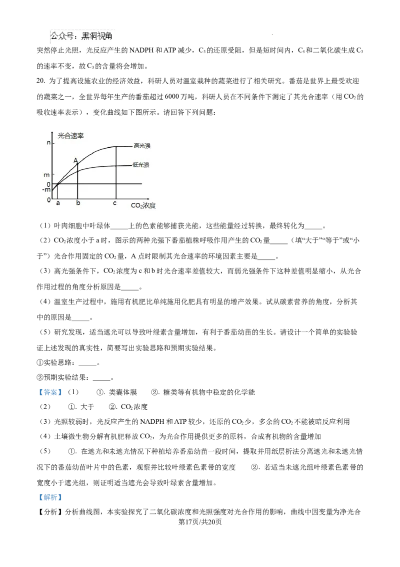 2025届银川一中高三第二次月考生物试卷答案_2024-2025高三（6-6月题库）_2024年10月试卷_1007宁夏回族自治区银川一中2024-2025学年高三上学期第二次月考