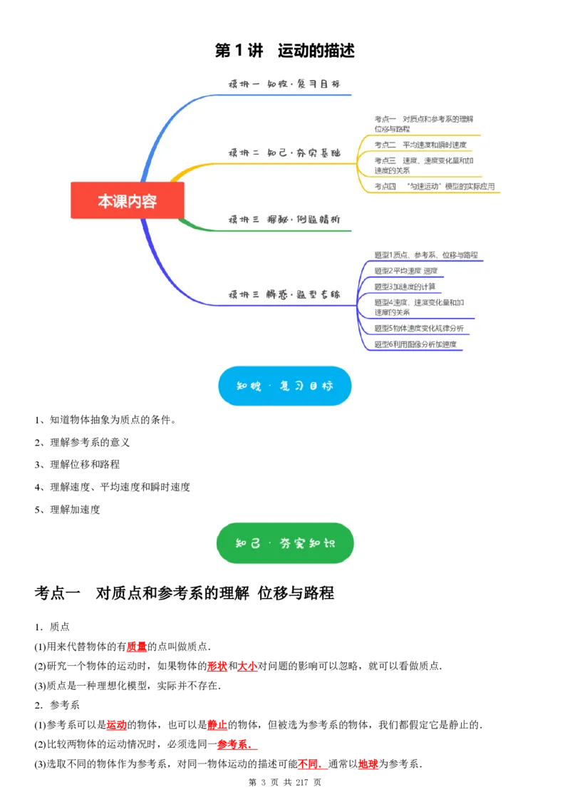 2025届高三物理一轮复习考点精练讲义_2024-2025高三（6-6月题库）_2024年08月试卷_08122025届高三物理一轮复习考点精练讲义