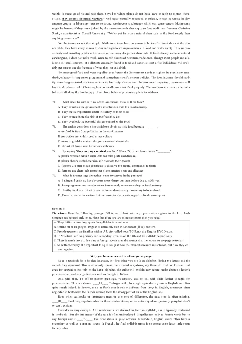 上海交大附中2024届高三上学期10月月考英语(1)_2023年11月_0211月合集_2024届上海交大附中高三上学期10月月考_上海交大附中2024届高三上学期10月月考英语