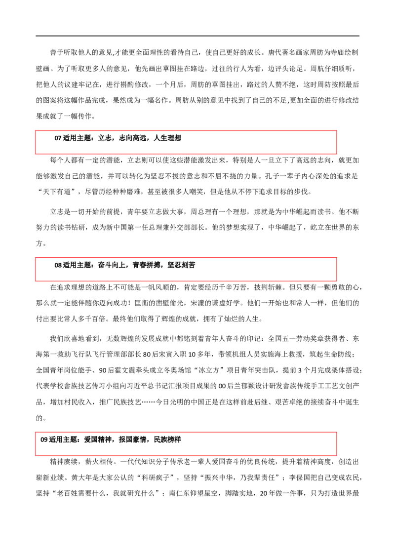 热点素材：《光明日报》经典人物素材-备考2024年高考作文之热点素材及高分技法_2024年5月_01按日期_2号_2024高考语文写作专题（素材大全+写作技巧+满分作文+真题）