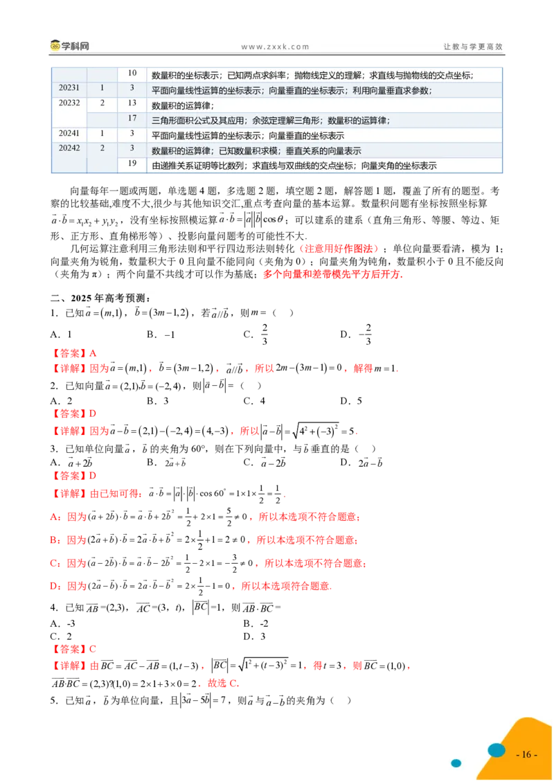 2025年高考数学考前最后一课_2024-2025高三（6-6月题库）_2025年05月试卷_05242025年高考考前最后一课数学