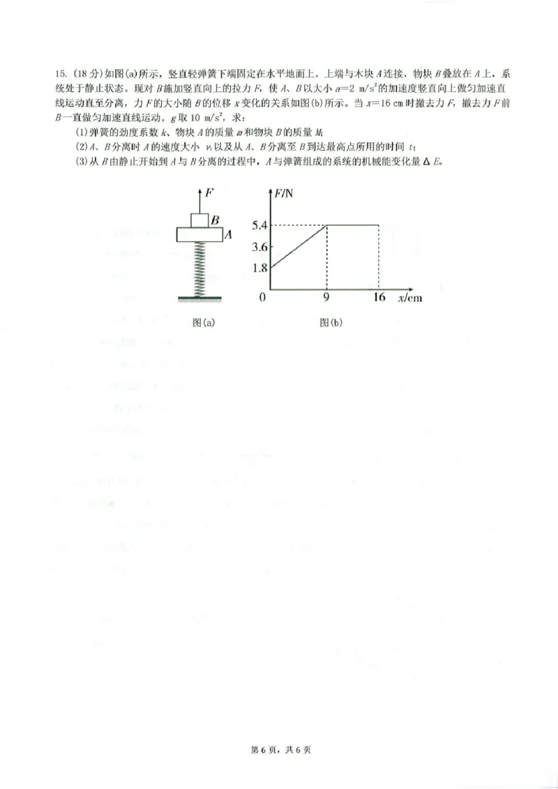 2025届东北三省名校联盟高三11月第一次模拟-物理试卷+答案_2024-2025高三（6-6月题库）_2024年11月试卷_11252025届东北三省一区名校联盟高三11月第一次模拟