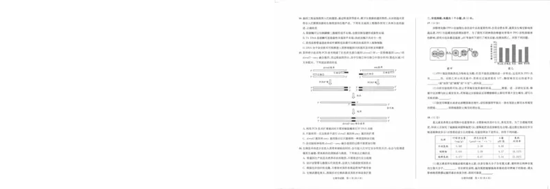 0001_2024-2025高三（6-6月题库）_2024年07月试卷_2407102025届四川成都高三零诊（成都市2022级高中毕业班摸底测试）_四川省成都市2023-2024学年高二下学期摸底测试生物试题