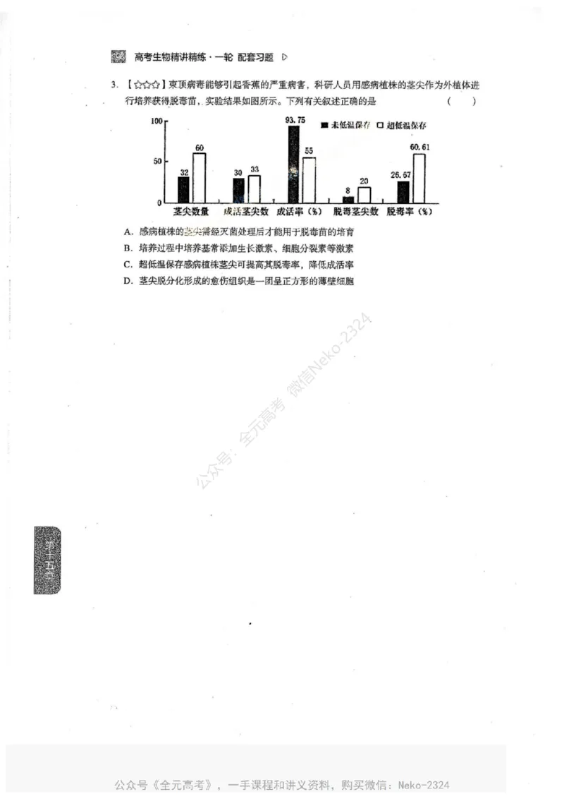 2024万猛生物一轮习题@_2024-2025高三（6-6月题库）_2024年09月试卷_万猛
