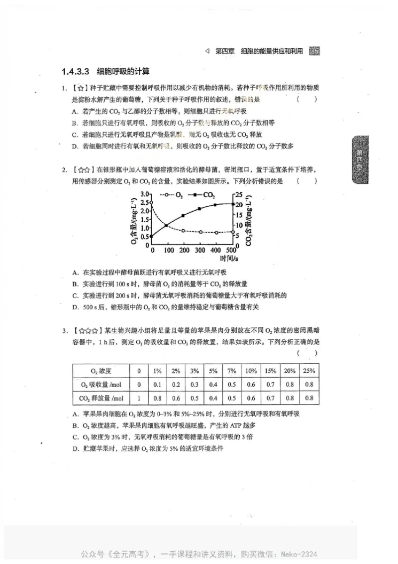 2024万猛生物一轮习题@_2024-2025高三（6-6月题库）_2024年09月试卷_万猛