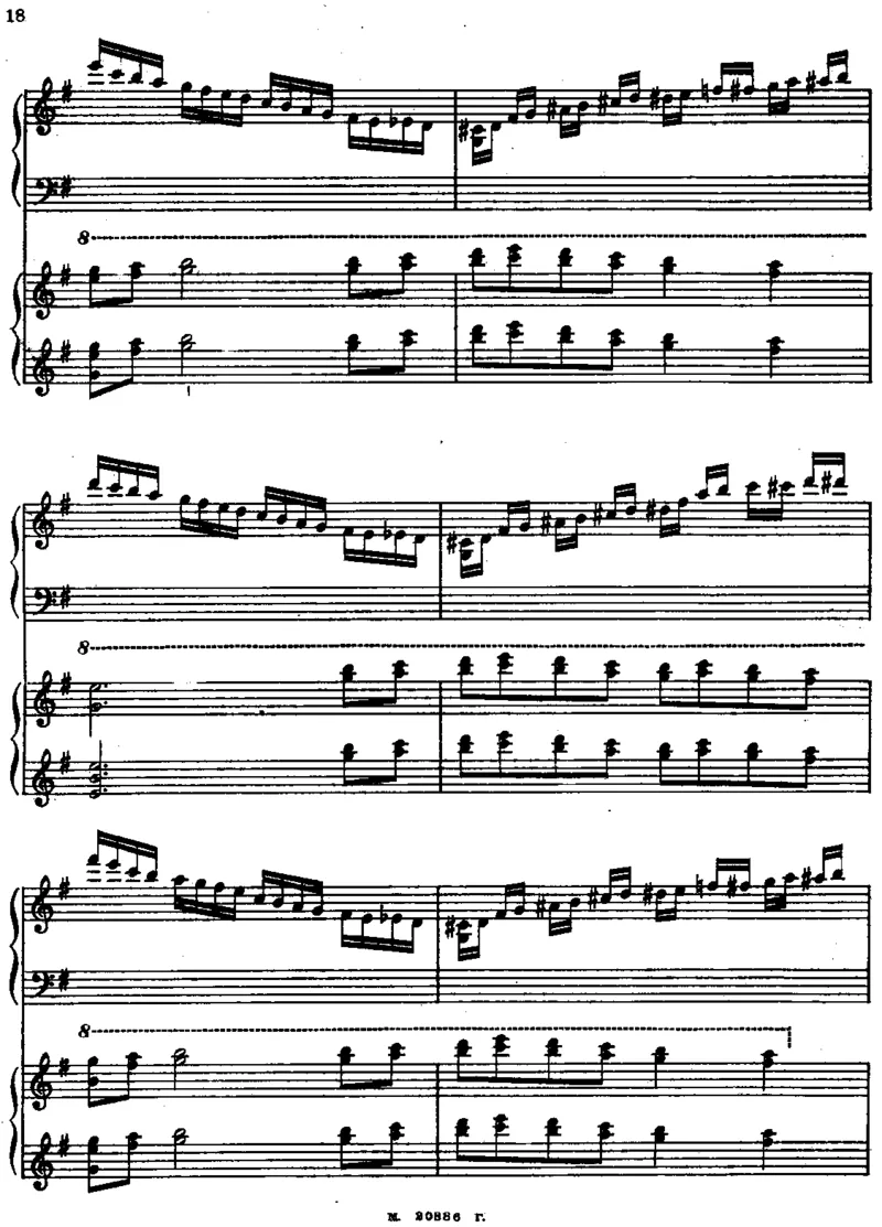 Rachmaninoff-RussianRhapsodyForTwoPianos_一万首著名钢琴曲谱哈农贝多芬合集视频教学电子版高清无水印可打印_1古典钢琴知名音乐家谱_拉赫玛尼诺夫钢琴谱全集