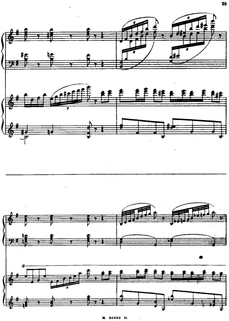 Rachmaninoff-RussianRhapsodyForTwoPianos_一万首著名钢琴曲谱哈农贝多芬合集视频教学电子版高清无水印可打印_1古典钢琴知名音乐家谱_拉赫玛尼诺夫钢琴谱全集