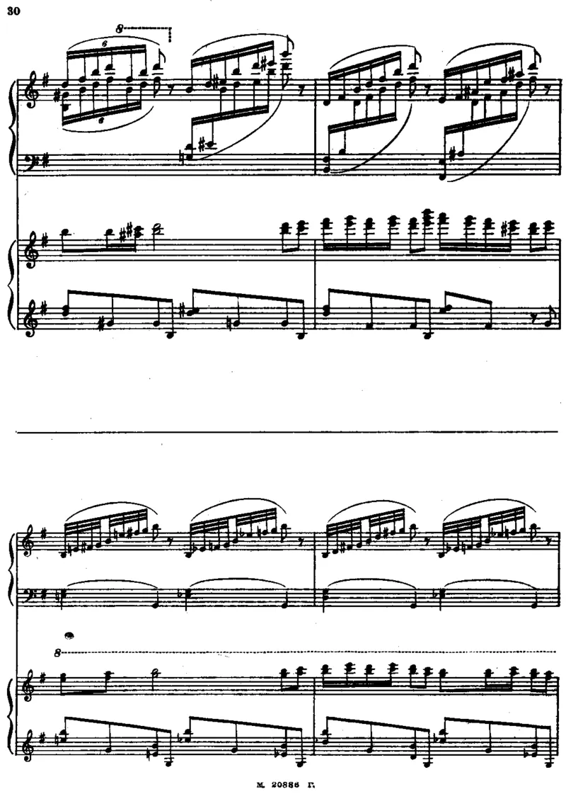 Rachmaninoff-RussianRhapsodyForTwoPianos_一万首著名钢琴曲谱哈农贝多芬合集视频教学电子版高清无水印可打印_1古典钢琴知名音乐家谱_拉赫玛尼诺夫钢琴谱全集