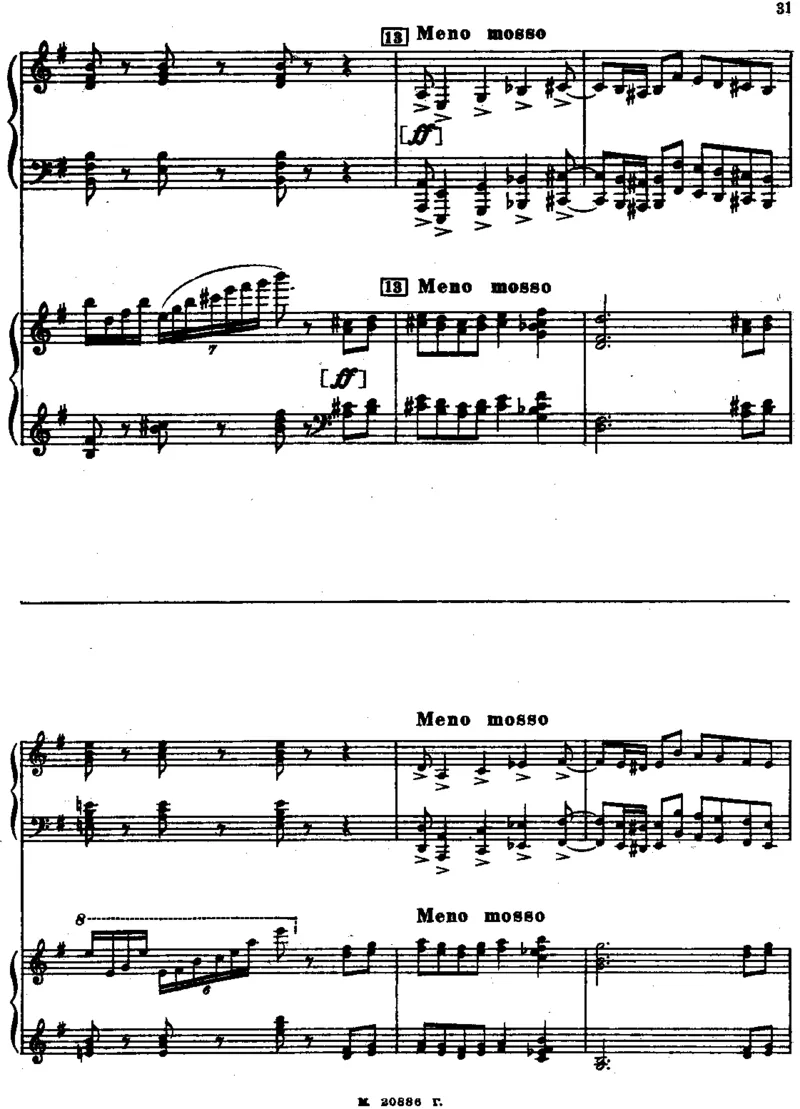 Rachmaninoff-RussianRhapsodyForTwoPianos_一万首著名钢琴曲谱哈农贝多芬合集视频教学电子版高清无水印可打印_1古典钢琴知名音乐家谱_拉赫玛尼诺夫钢琴谱全集