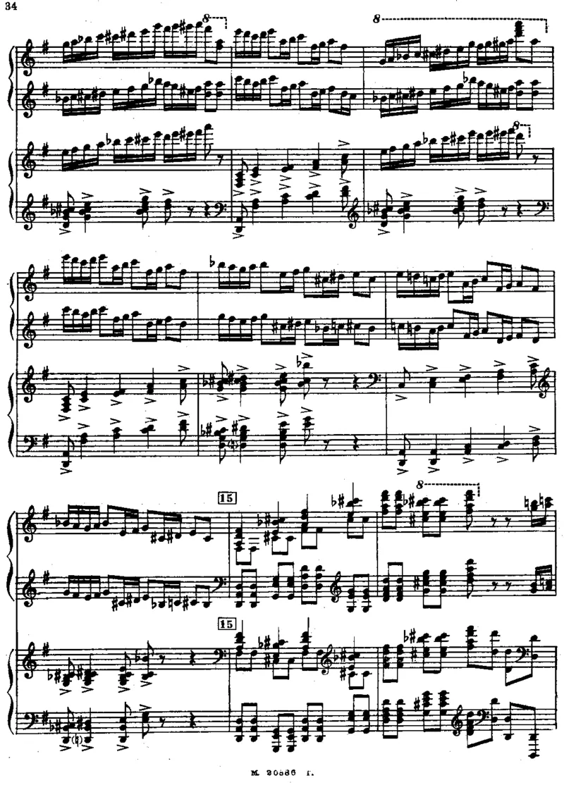 Rachmaninoff-RussianRhapsodyForTwoPianos_一万首著名钢琴曲谱哈农贝多芬合集视频教学电子版高清无水印可打印_1古典钢琴知名音乐家谱_拉赫玛尼诺夫钢琴谱全集