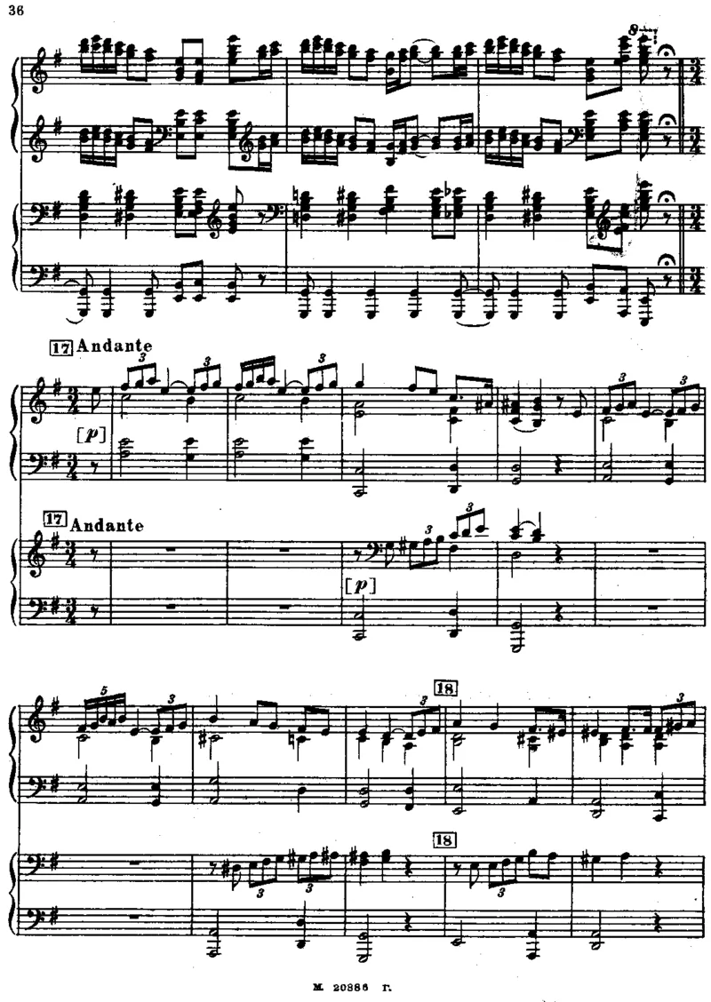 Rachmaninoff-RussianRhapsodyForTwoPianos_一万首著名钢琴曲谱哈农贝多芬合集视频教学电子版高清无水印可打印_1古典钢琴知名音乐家谱_拉赫玛尼诺夫钢琴谱全集