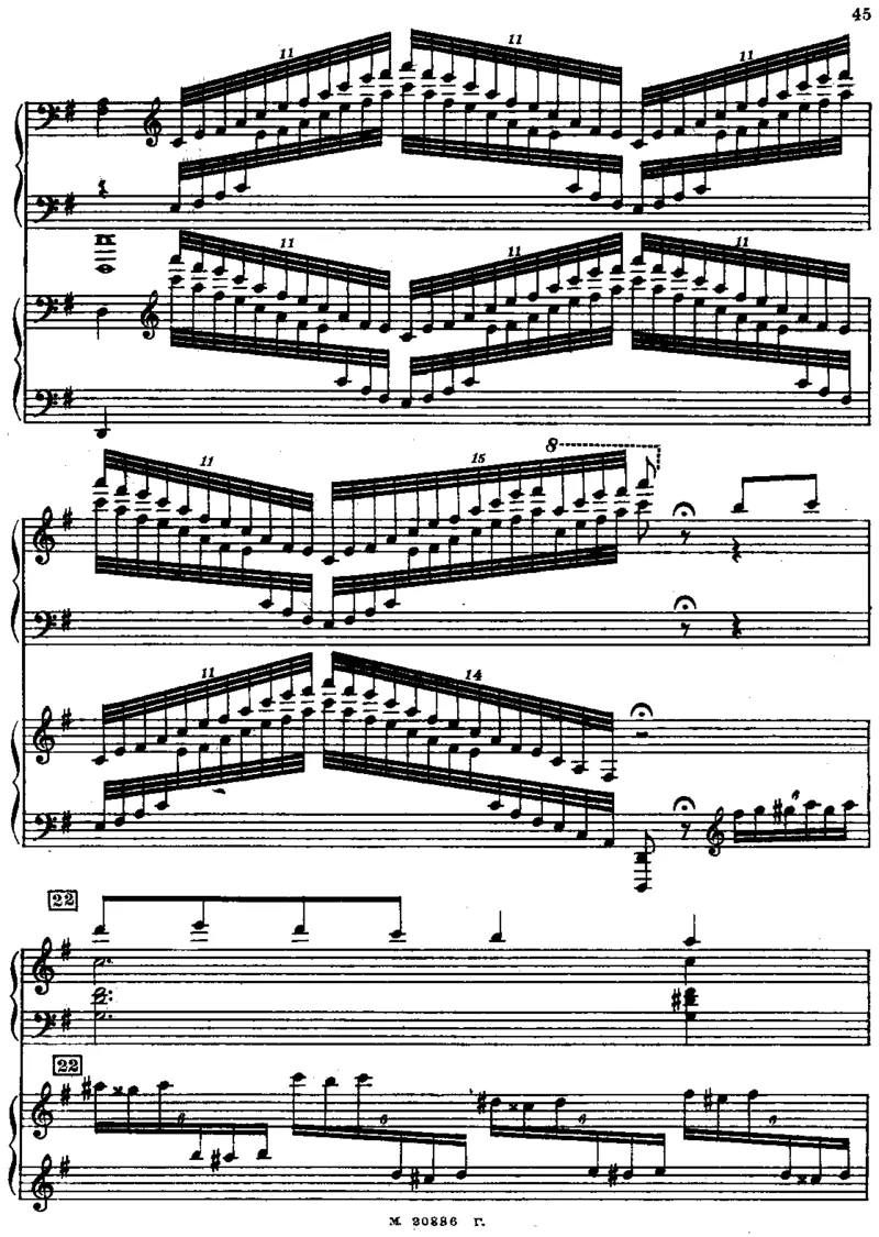 Rachmaninoff-RussianRhapsodyForTwoPianos_一万首著名钢琴曲谱哈农贝多芬合集视频教学电子版高清无水印可打印_1古典钢琴知名音乐家谱_拉赫玛尼诺夫钢琴谱全集