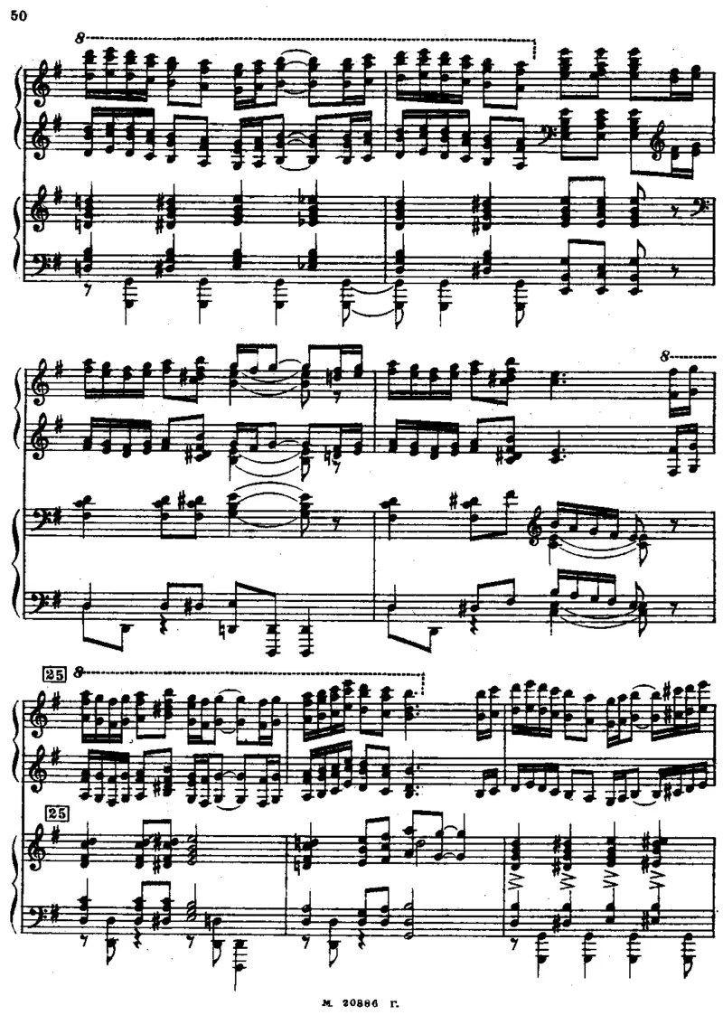 Rachmaninoff-RussianRhapsodyForTwoPianos_一万首著名钢琴曲谱哈农贝多芬合集视频教学电子版高清无水印可打印_1古典钢琴知名音乐家谱_拉赫玛尼诺夫钢琴谱全集