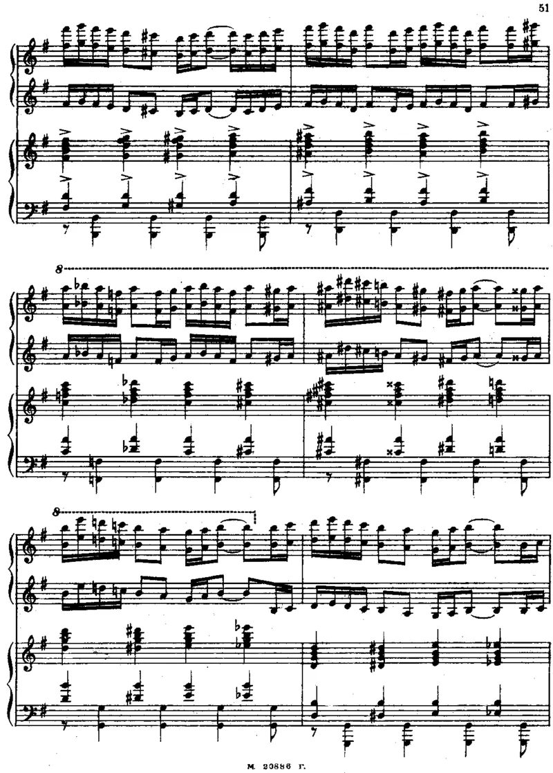 Rachmaninoff-RussianRhapsodyForTwoPianos_一万首著名钢琴曲谱哈农贝多芬合集视频教学电子版高清无水印可打印_1古典钢琴知名音乐家谱_拉赫玛尼诺夫钢琴谱全集