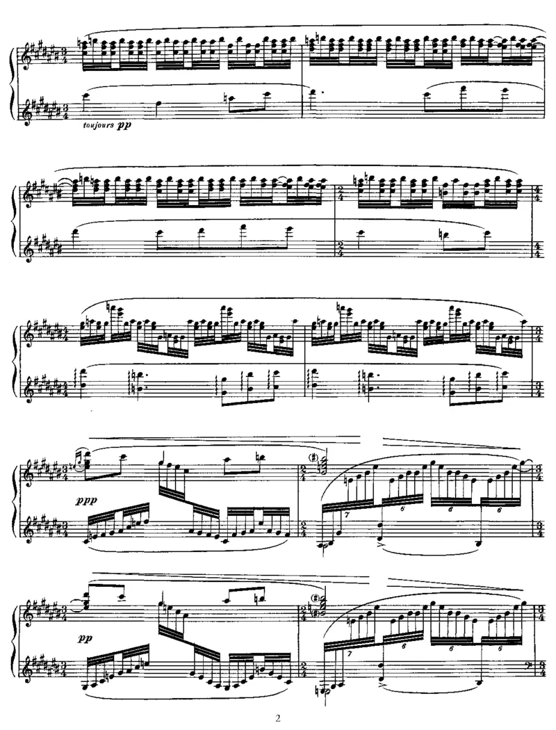 GaspardDeLaNuit_一万首著名钢琴曲谱哈农贝多芬合集视频教学电子版高清无水印可打印_1古典钢琴知名音乐家谱_拉威尔钢琴谱全集