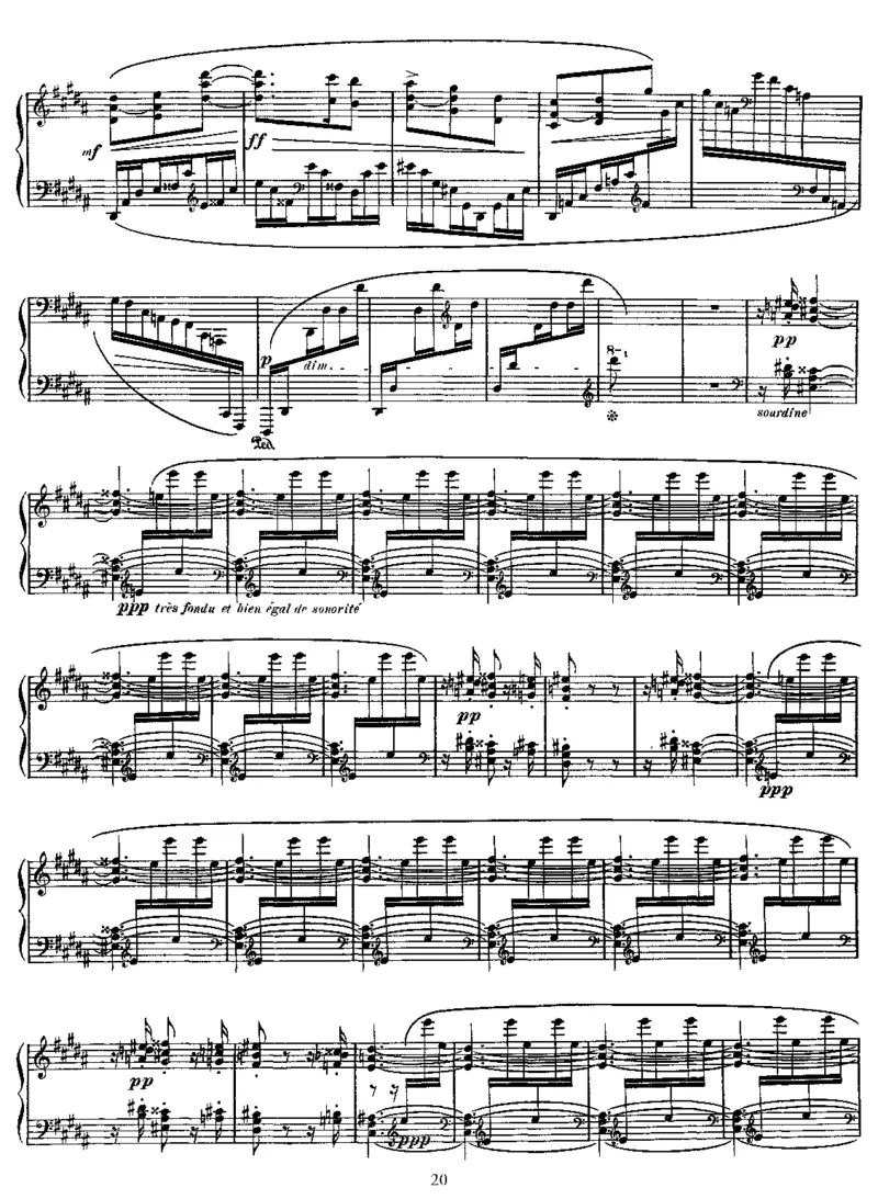 GaspardDeLaNuit_一万首著名钢琴曲谱哈农贝多芬合集视频教学电子版高清无水印可打印_1古典钢琴知名音乐家谱_拉威尔钢琴谱全集