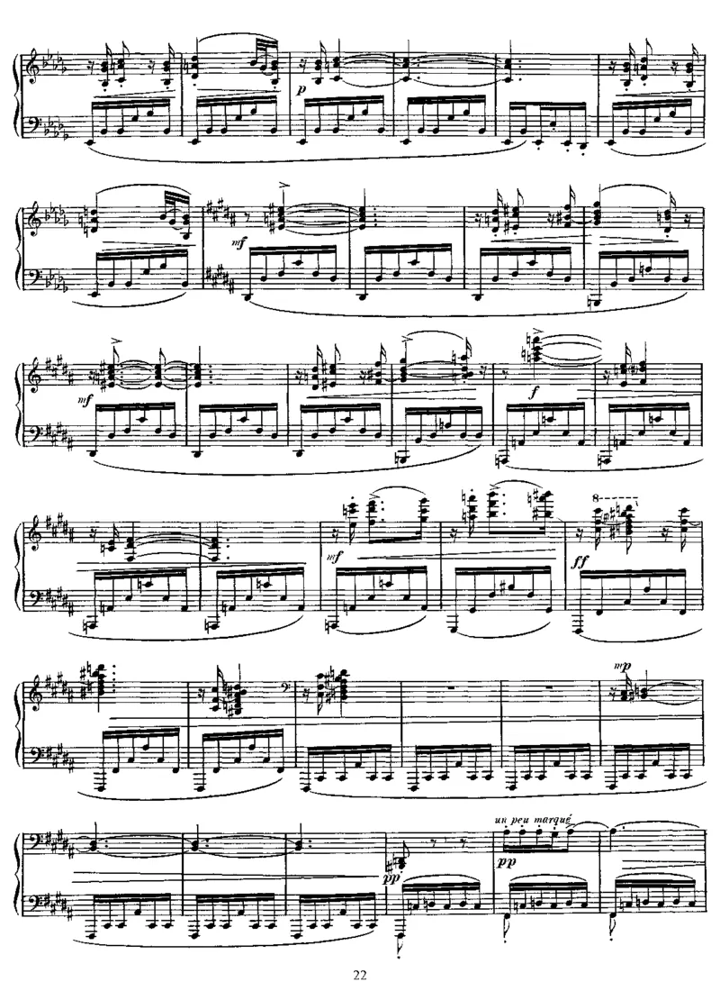 GaspardDeLaNuit_一万首著名钢琴曲谱哈农贝多芬合集视频教学电子版高清无水印可打印_1古典钢琴知名音乐家谱_拉威尔钢琴谱全集