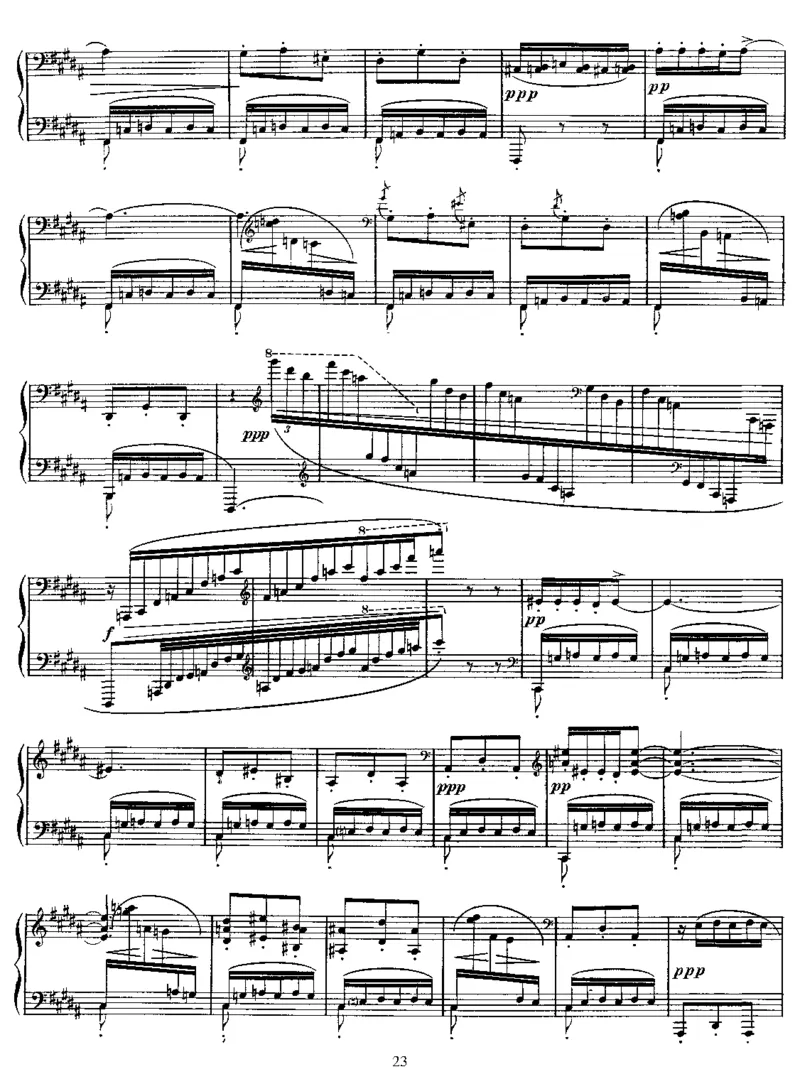 GaspardDeLaNuit_一万首著名钢琴曲谱哈农贝多芬合集视频教学电子版高清无水印可打印_1古典钢琴知名音乐家谱_拉威尔钢琴谱全集