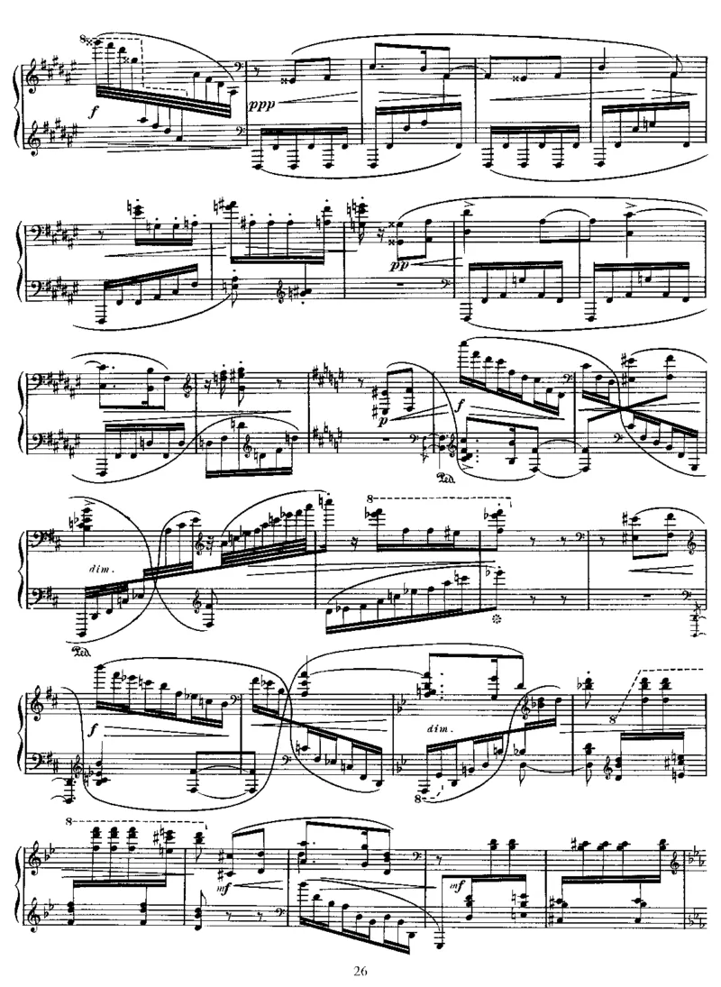 GaspardDeLaNuit_一万首著名钢琴曲谱哈农贝多芬合集视频教学电子版高清无水印可打印_1古典钢琴知名音乐家谱_拉威尔钢琴谱全集