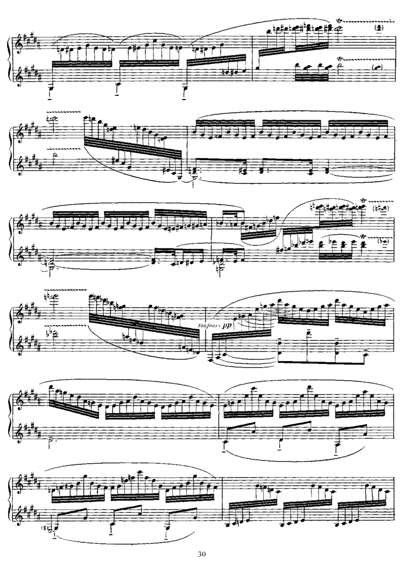 GaspardDeLaNuit_一万首著名钢琴曲谱哈农贝多芬合集视频教学电子版高清无水印可打印_1古典钢琴知名音乐家谱_拉威尔钢琴谱全集