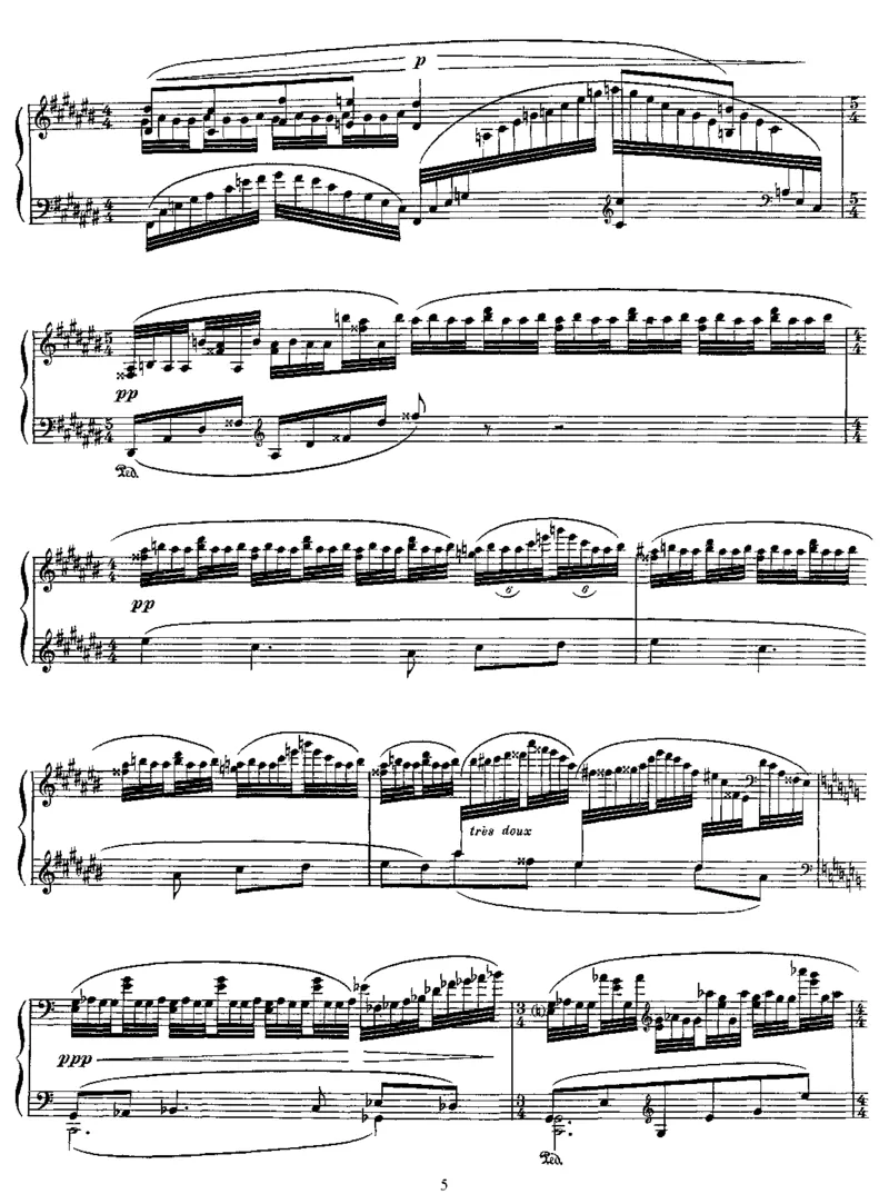 GaspardDeLaNuit_一万首著名钢琴曲谱哈农贝多芬合集视频教学电子版高清无水印可打印_1古典钢琴知名音乐家谱_拉威尔钢琴谱全集